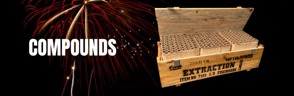 Compounds vuurwerkshow Amsterdam